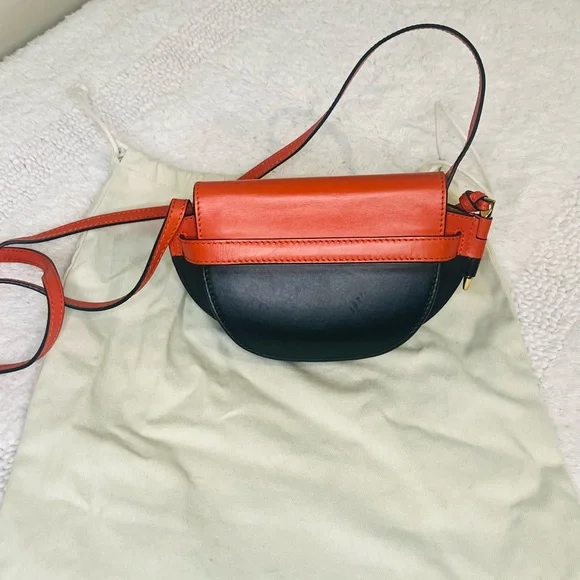 Loewe Gate Mini Crossbody Bag | Two-Tone Leather | Authentic - Picture 3 of 9